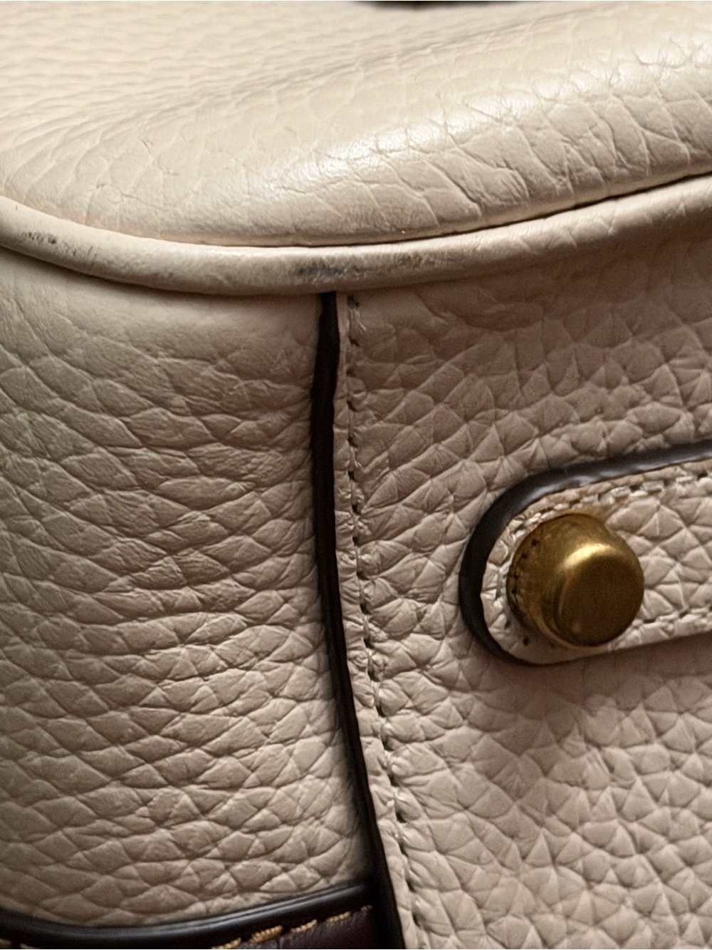 Coach Ruby Satchel 25 in chalk - Picture 6 of 15